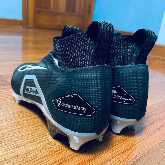 Nike Alpha Menace Elite 3 Men's Football Cleats CT6648-001 Size 8 - Picture 10 of 12